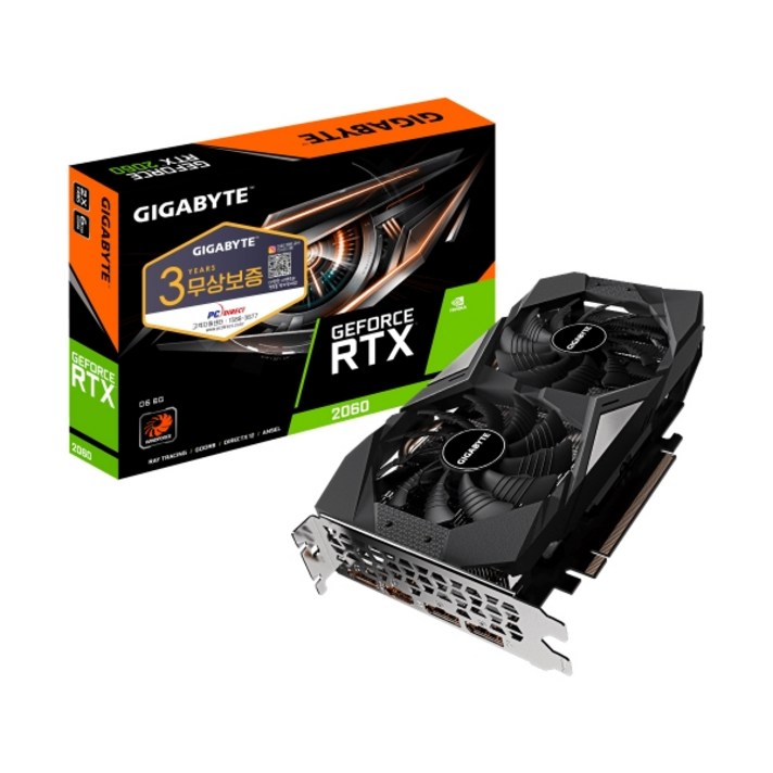 기가바이트 지포스 RTX 2060 UDV D6 6GB 피씨디렉트