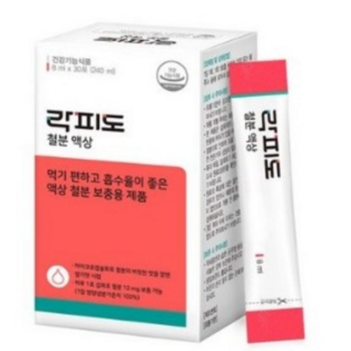락피도 철분액상, 8ml, 60개