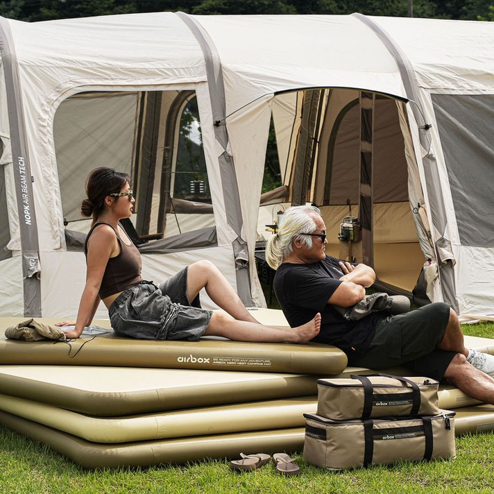 에어박스 에어로네스트 경량 에어매트 10cm 스페셜 200×300 캠핑매트