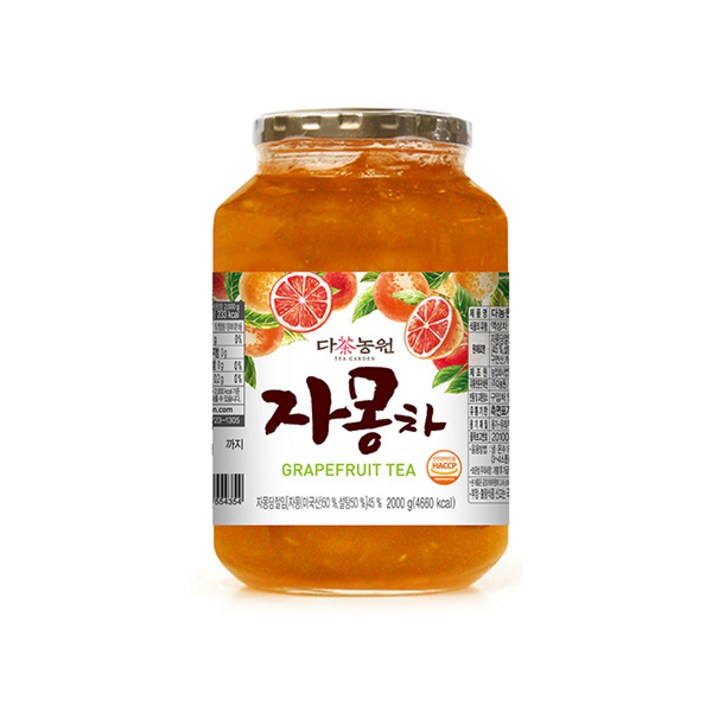 다농원 자몽차, 2kg, 1개