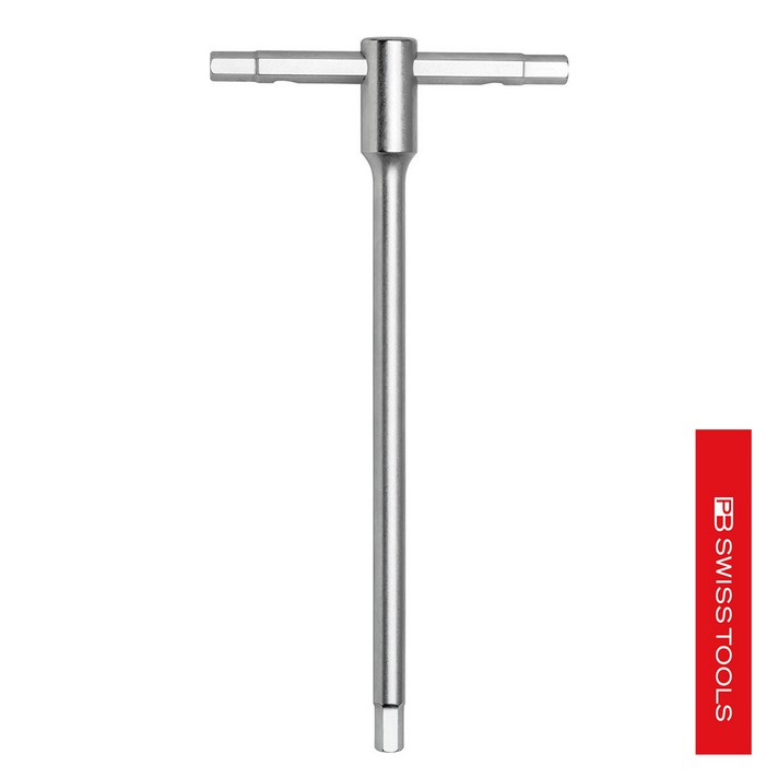 PB SWISSTOOLS 명품 피비스위스툴 1204 육각티렌치 2x125 T렌치 헥스 툴메이커, 1개