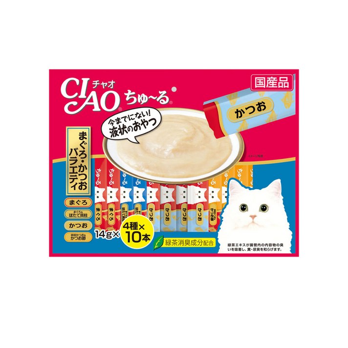 
                                                        이나바 챠오 츄르 고양이 간식, 가다랑어 버라이어티, 460g, 1개
                                                    