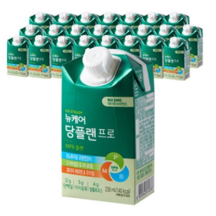 뉴케어 당플랜 프로 당뇨환자 영양식, 24개, 230ml