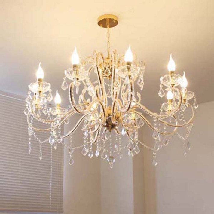 데코하우스 인기 샹들리에 모음전 국내 완조립상품 당일발송 주방등 식탁등 안방등 거실등 인테리어 조명등, 07에슐리10등골드