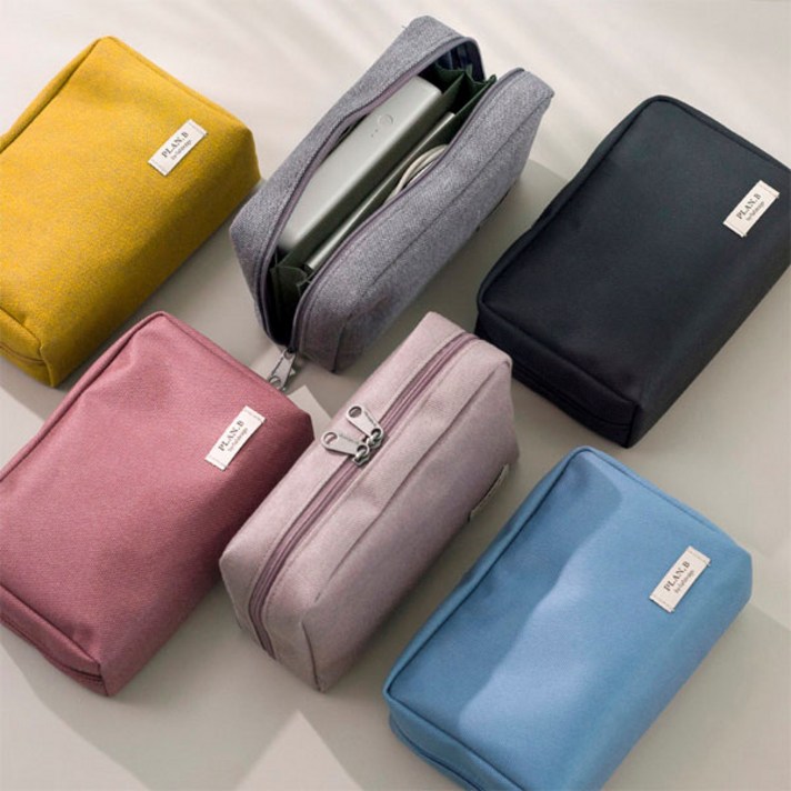 폭시샵 뱅크북 포켓 다이소 스트랩 통장 지갑 파우치 케이스 보관 수납 도장