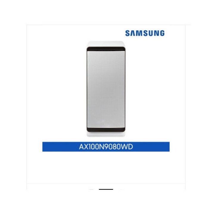 삼성 공기청정기 에어케어 무풍큐브 AX100N9080WD 30평 로지텍직배