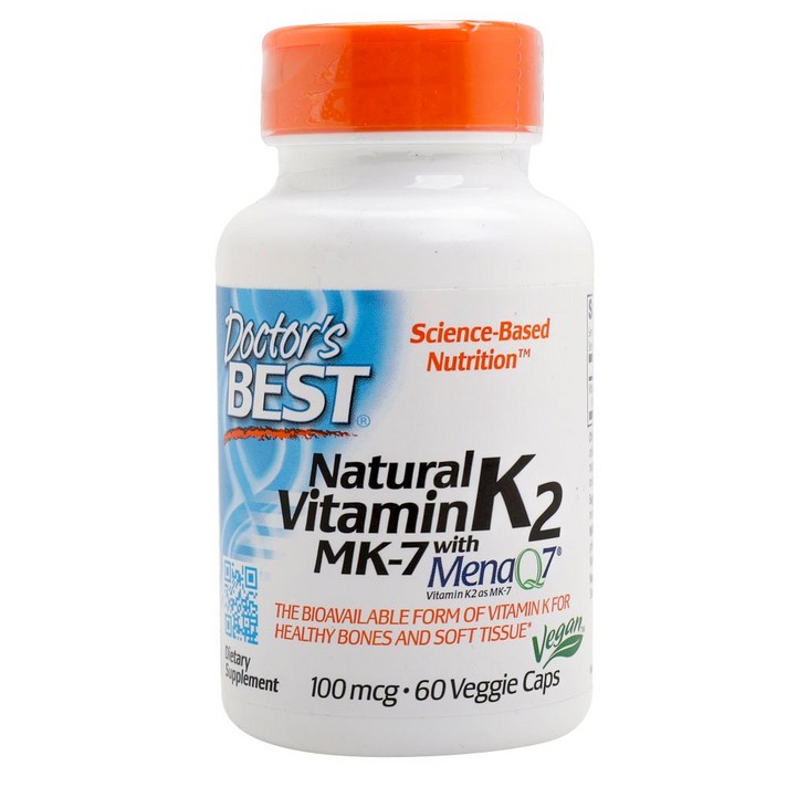 닥터스베스트 MK-7 100mcg 베지 캡, 60개입, 1개