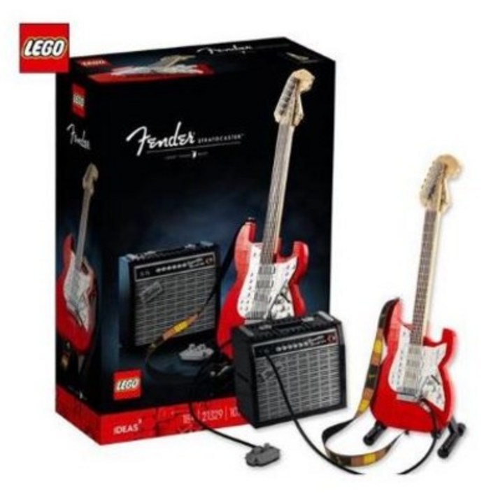  레고 아이디어 21329 Fender Stratocaster, 혼합색상 
