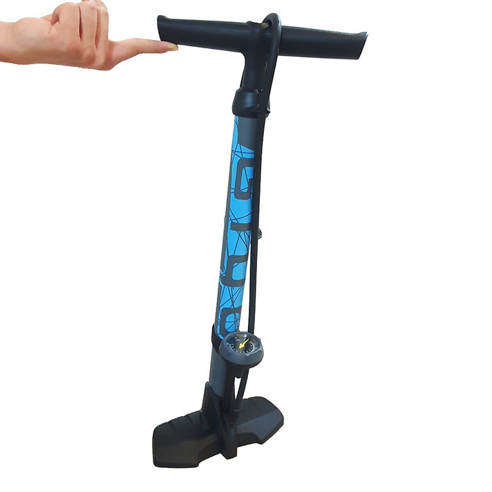 2023년 신상품 지요 자전거펌프 공기주입기 바람넣는기계 공튜브 포함 자전거펌프 던롭 프레스타 슈레더, GF-43DE, 1개