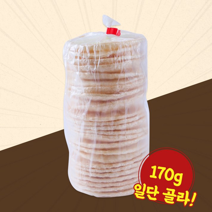 누룽지스낵뻥과자 170g 뻥튀기 옛날과자 간식 군것질 회사 사무실 교회 학원, 1PVG_뻥과자 뻥튀기 170g