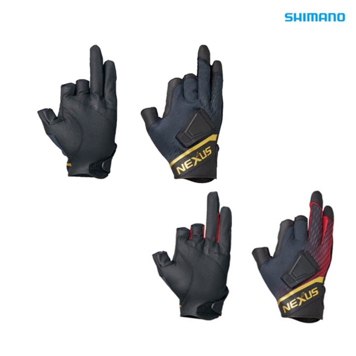 인수상회 시마노 넥서스 GL112V 방풍 마그넷 글러브 3컷 낚시장갑 윤성정식수입