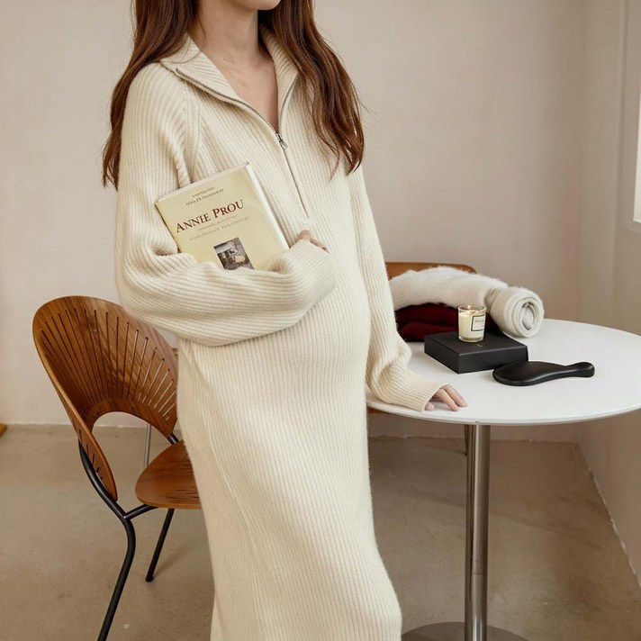 오운 키작녀 임부복 임산부 원피스