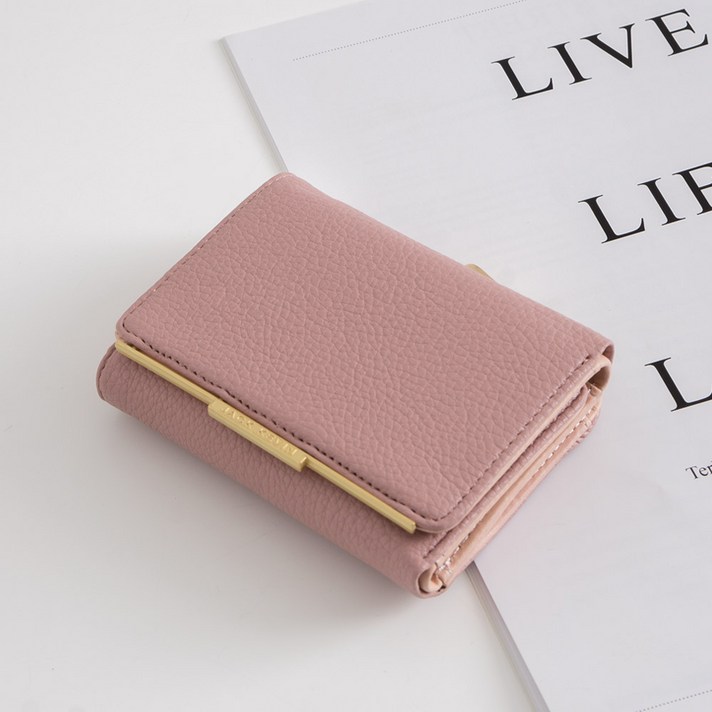 엔도르시 여성용 미니멀 반지갑 EPU001