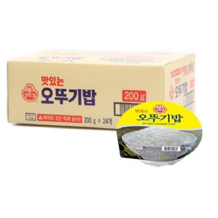 오뚜기 맛있는 오뚜기밥, 200g, 48개