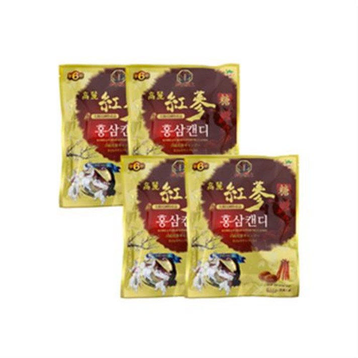 고려홍삼캔디 x 4봉지/과자 껌