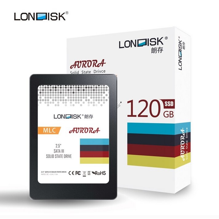 SSD외장하드 Londisk SSD 120GB 내부 솔리드 스테이트 드라이브 데스크탑 노트북용 2 5인치 고속 SSD, 협력사, 480GB