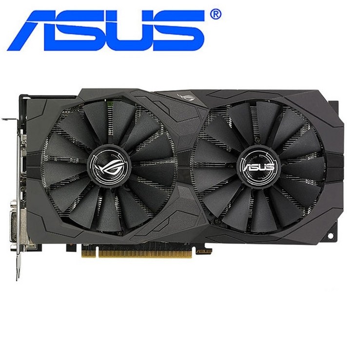 그래픽카드 글카 ASUS RX570 4GB 256Bit GDDR5 AMD 용 채굴 게임용