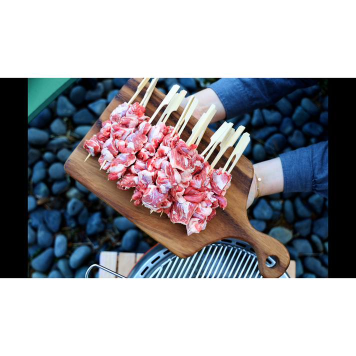  [냉장]-통갈매기살로 만든 수제꼬치, [냉장]-통갈매기살 꼬치+양념4종세트 