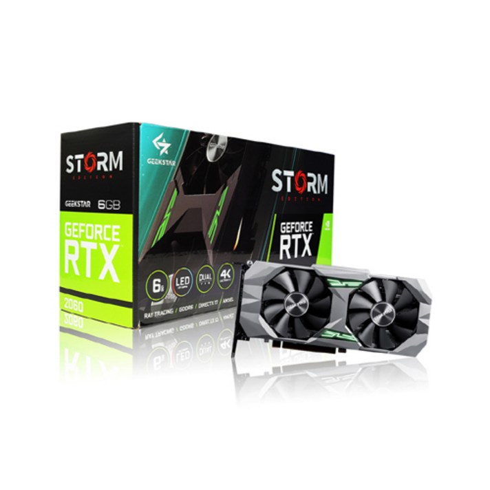 세컨드찬스 긱스타 지포스 RTX 2060 STORM DUAL D6 6GB