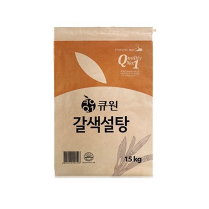 큐원 갈색설탕, 15kg, 1개