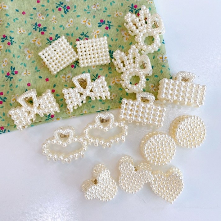 pkpj [14개set] 집게핀 귀요미 미니 헤어핀 14종 세트