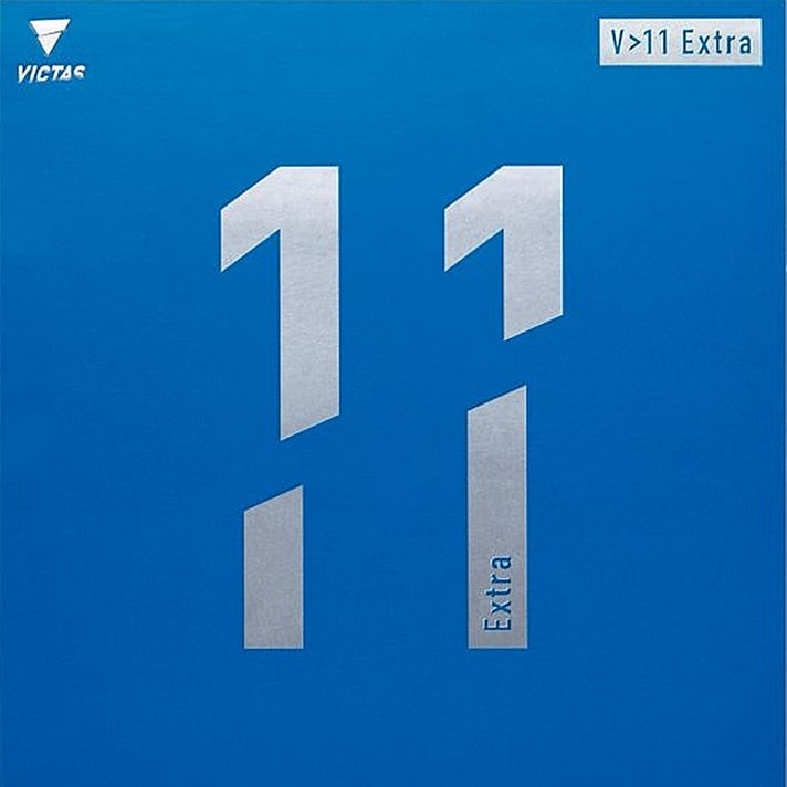  빅타스 V11 엑스트라 / 고성능 경량 탁구러버, 적색 맥스 