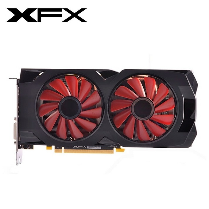 3060 3080 그래픽 카드 XFX RX 570 4GB 비디오 화면 카드 GPU 카드