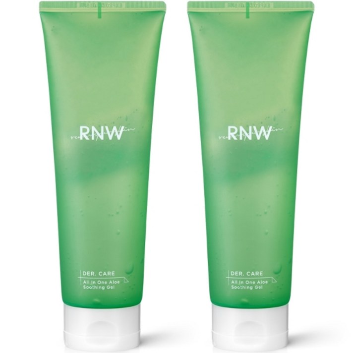 RNW 더 케어 올인원 알로에 수딩젤, 250ml, 2개