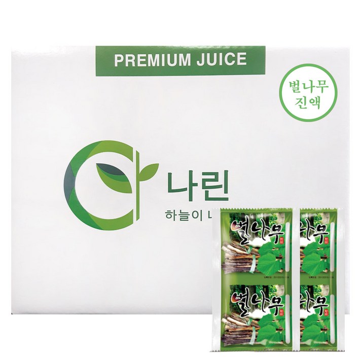 나린 헛개열매 들어간 벌나무즙 100ml, 50포