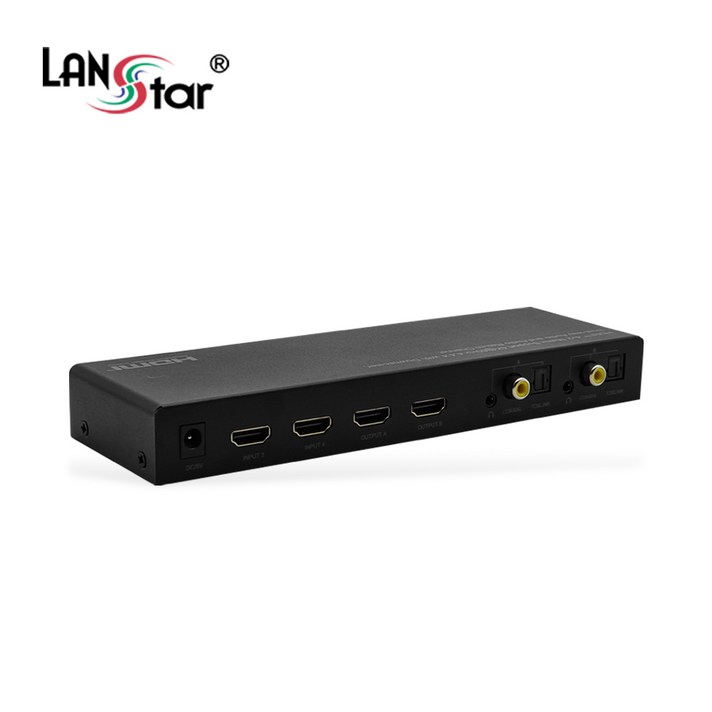 LS-HMS402N 4K HDR HDMI ARC지원 4X2 매트릭스 스위치