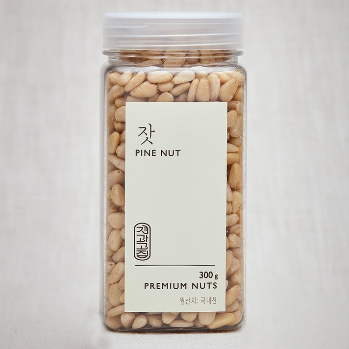 견과고집 국산잣 잣 햇잣 300g