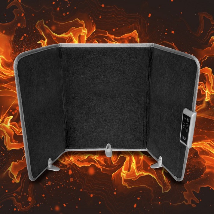 네이즌 사무실 발난로 접이식 파티션 히팅패드 풋워머 발히터 전기 발난로 데스크 히터, 2022년 신형 네이즌 접이식 발난로