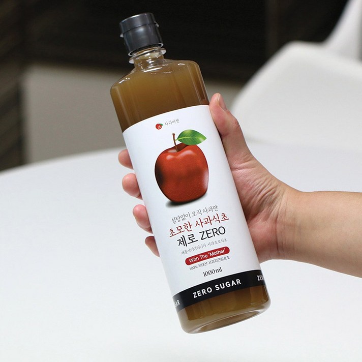 사과식초 제로 천연발효 대용량 1000ml, 1개