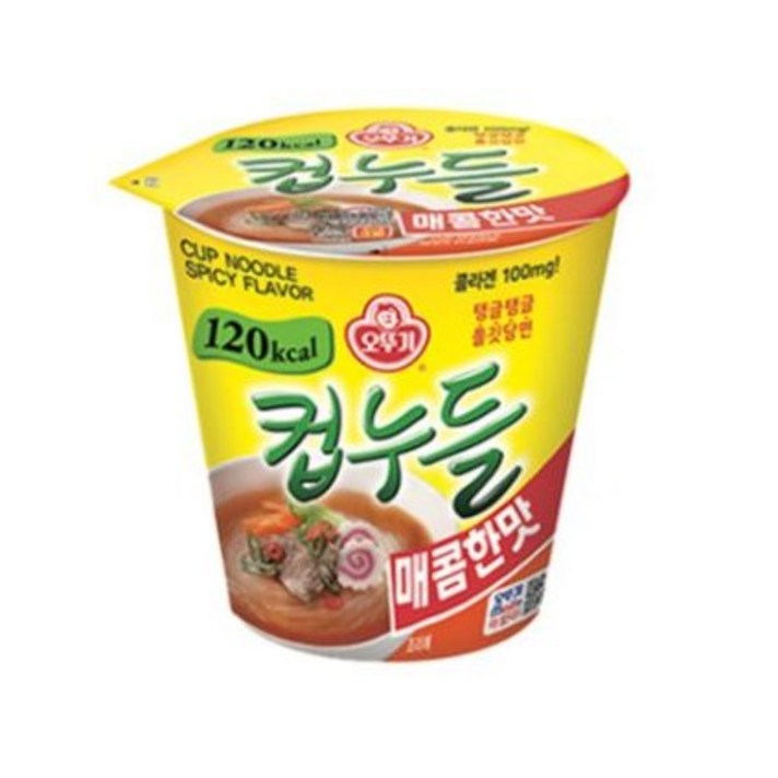 오뚜기 컵누들 매콤한맛 37.8g, 37개