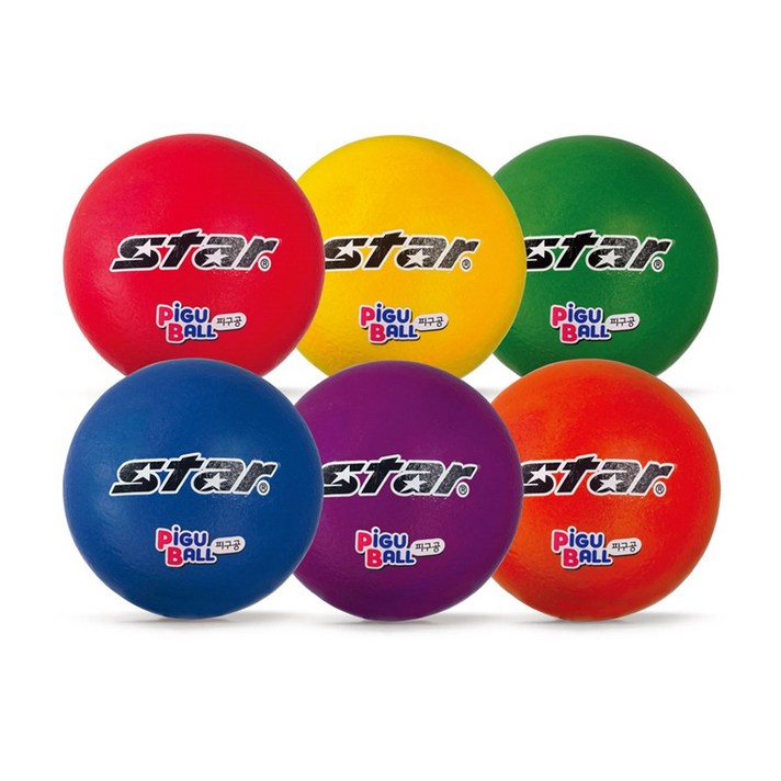 스타스포츠 스타 피구공 4호 (CB854) 안전한피구공 스폰지재질 무독성 안전 소프트 초등용 학교 공인구