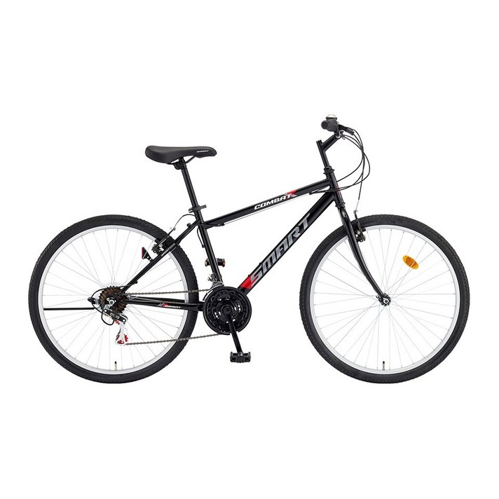 스마트자전거 컴뱃26 26인치 21단 MTB자전거, 블랙블루완조립, 170cm, 1개 스마트자전거 컴뱃26 26인치 21단 MTB자전거, 블랙블루완조립, 170cm, 1개