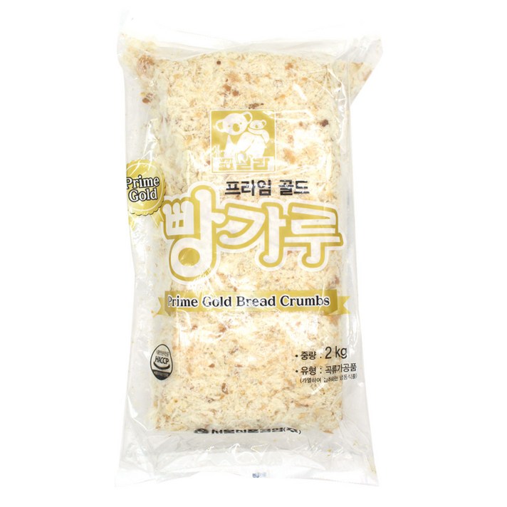 코알라 프라임골드 빵가루 2kg 2개 습식빵가루