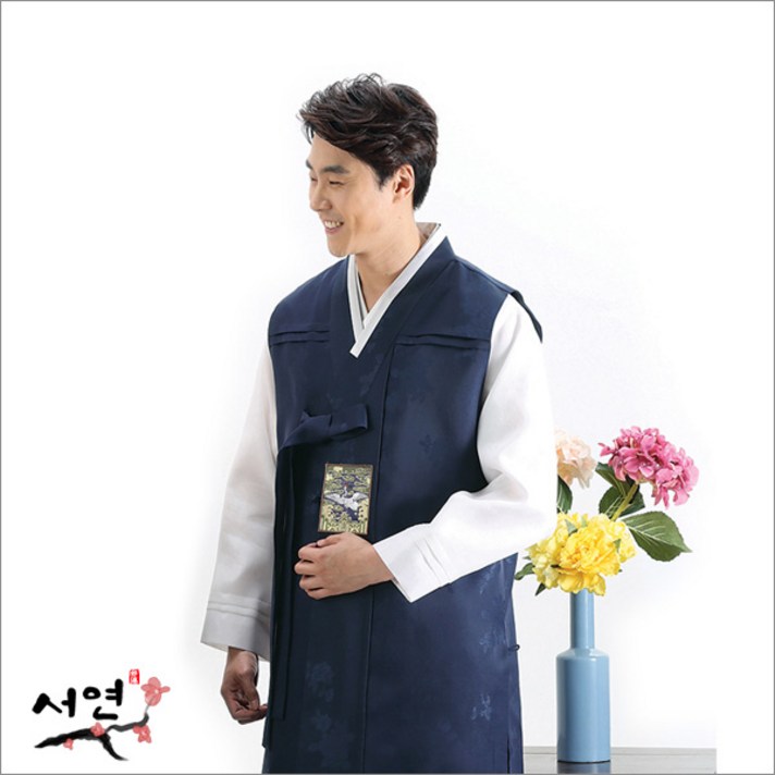 천일홍 095 남성개량한복 계량한복 맞춤