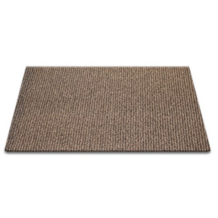 순수 코일현관매트 60 x 90cm 두께 20mm, 베이지 + 브라운, 1개