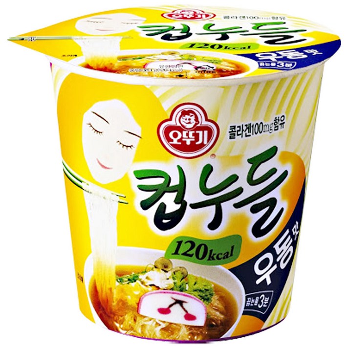 오뚜기 컵누들 우동 컵라면, 35개