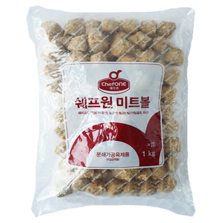 청정원 미트볼 1kg 1봉지