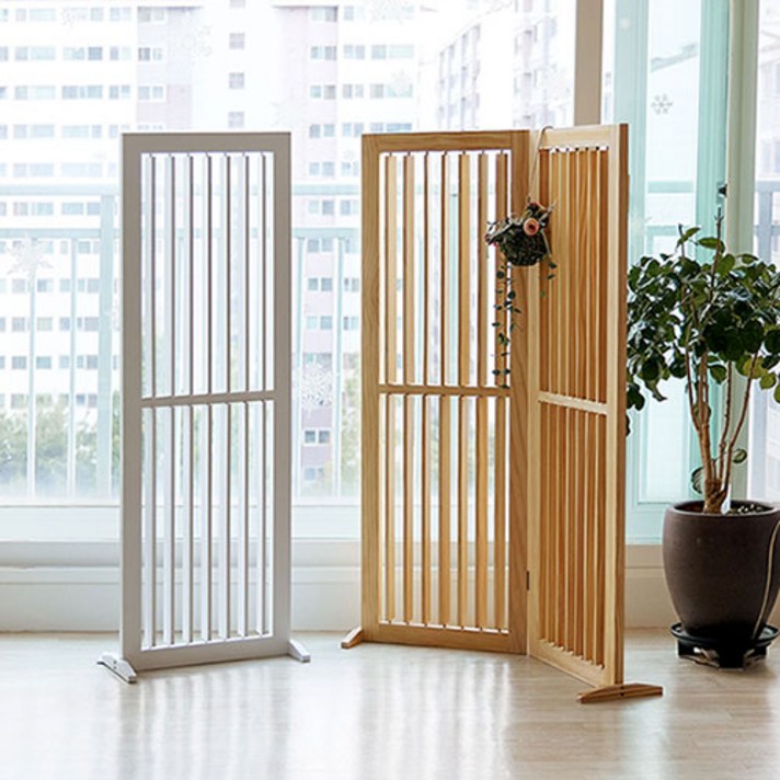 데코지엔 1300 무빙 스트라이프 공간분리 모던 인테리어 파티션 1단 2color, 1300 파티션 1단화이트