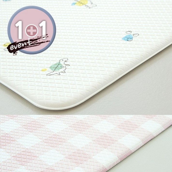 BASIC MAT 11 놀이방매트 거실매트 유아매트 강아지매트 어린이집매트, 01.공룡2개