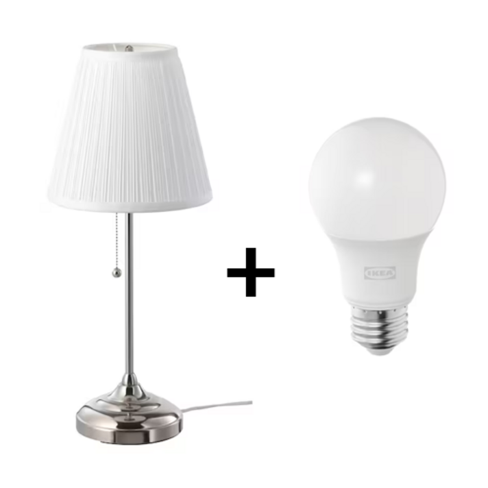 이케아 오르스티드 탁상스탠드  전구 세트