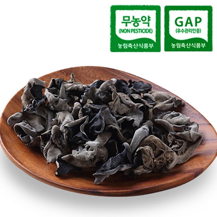 더안심 국내산 목이버섯 건목이 무농약 친환경 GAP인증, 50g 건목이 국산