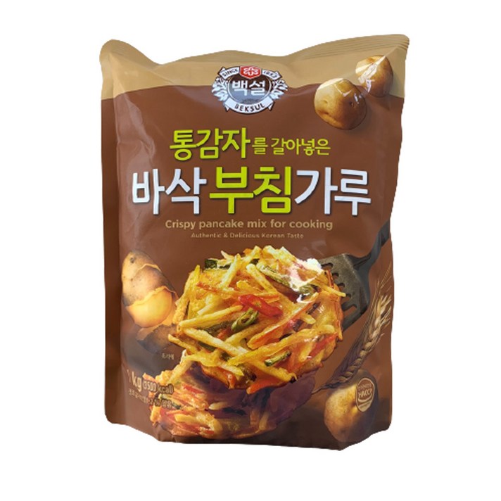 CJ제일제당 통감자를 갈아 넣은 바삭부침가루, 1kg, 1개