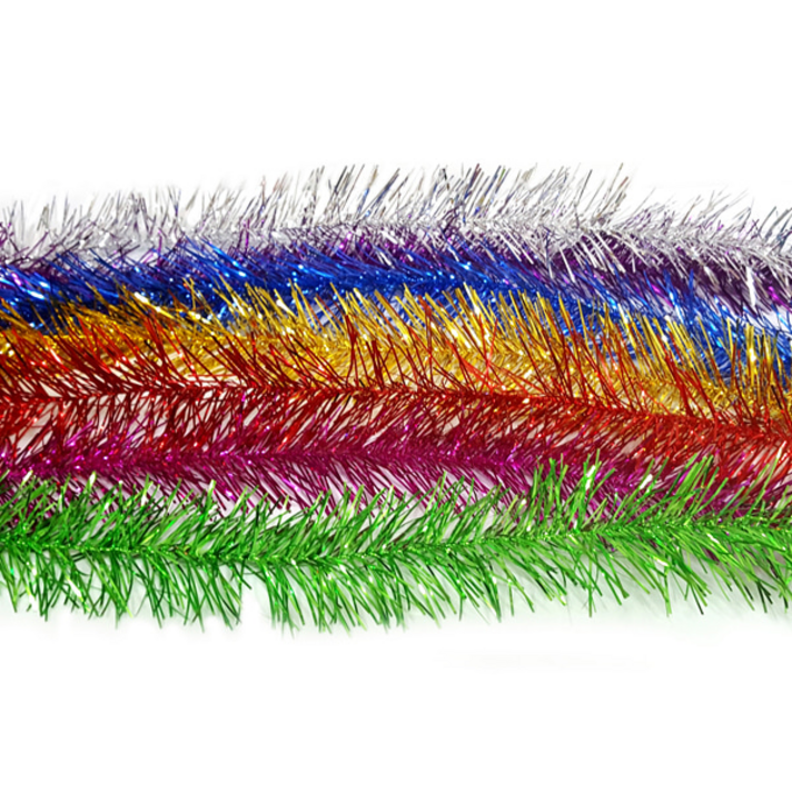 재미스쿨 철사 모루 10개x1팩 크리스마스 트리장식 반짝이줄 철사모루