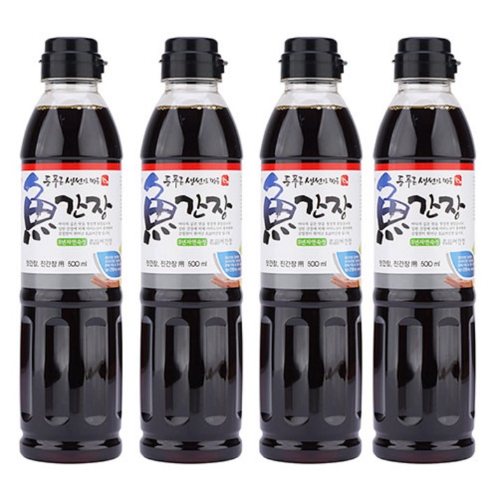 새천년 어간장 500ml x 4ea / 진간장 / 맛간장