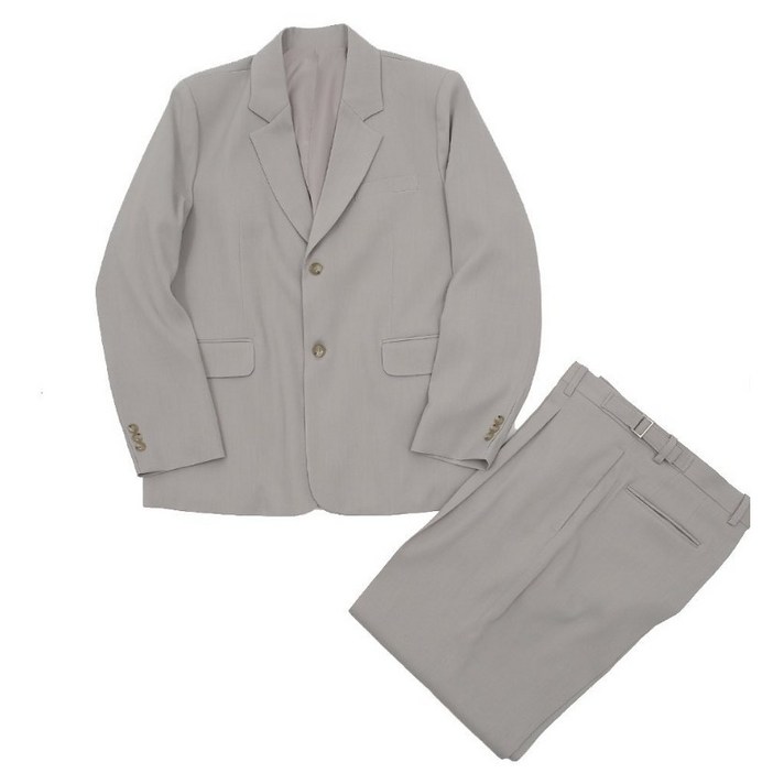 제이웰 남자 봄 여름 린넨 오버핏 수트 정장셋업 자켓 세미와이드슬랙스 세트