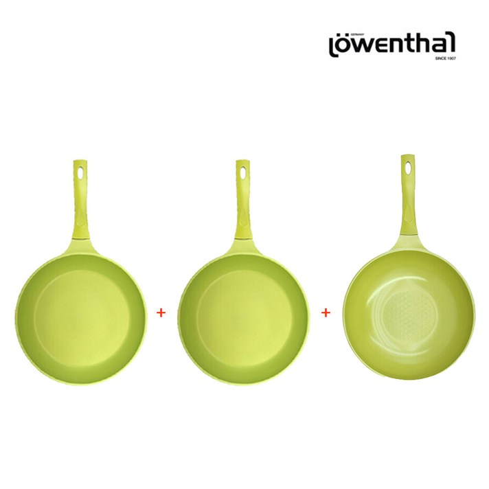 1+1+1 로벤탈 아보카도 후라이팬 세트 3개 골라담기 프라이팬 궁중팬 전골냄비 양수웍 에그팬 미니웍, 로벤탈아보카도 28cm 궁중팬, 로벤탈아보카도 28cm 프라이팬, 로벤탈아보카도 28cm 양수웍